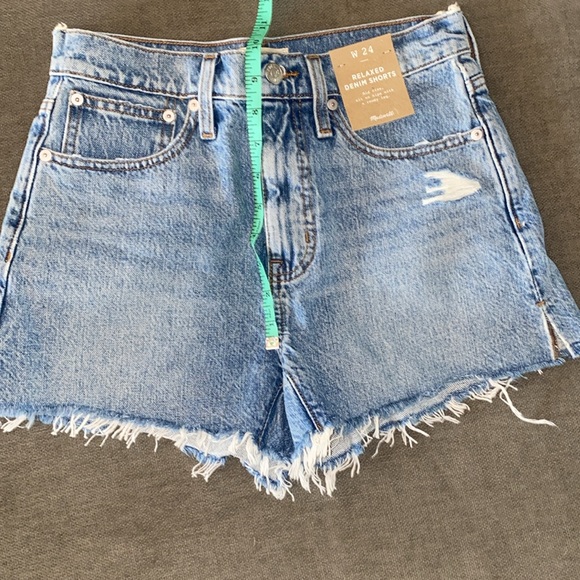 Madewell relaxed denim shorts - Picture 9 of 10